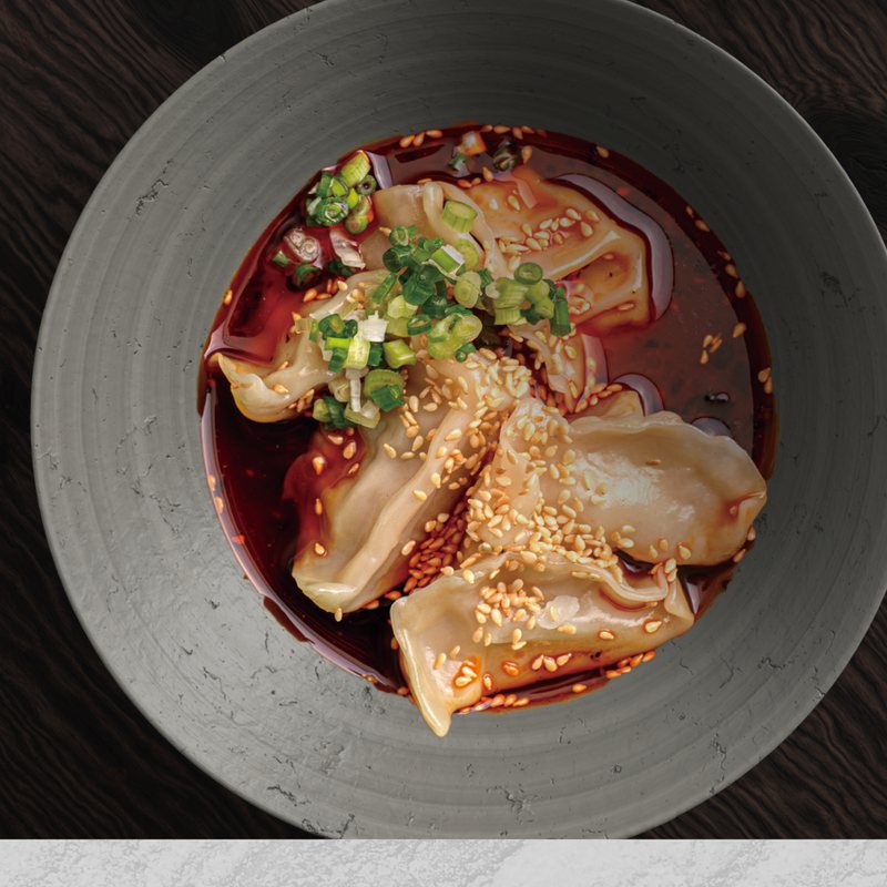 Alley Chili Dumplings (7 Pieces) — Sichuan Alley Bistro