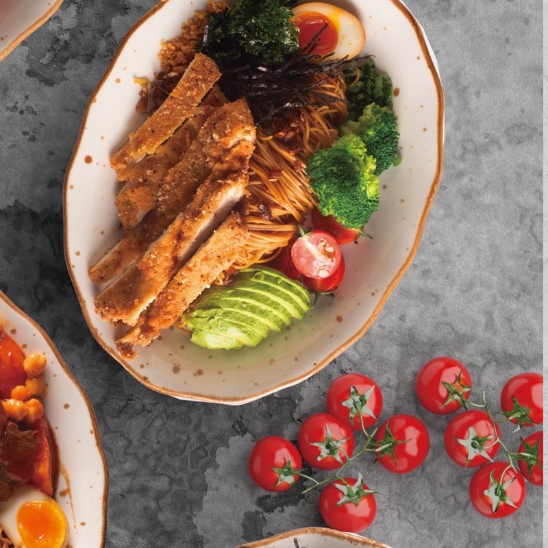 Fried Chicken Fillet Pasta — Sichuan Alley Bistro