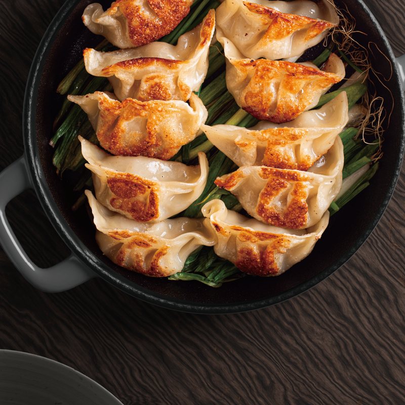 Pan-Fried Dumplings (10 Pieces) — Sichuan Alley Bistro
