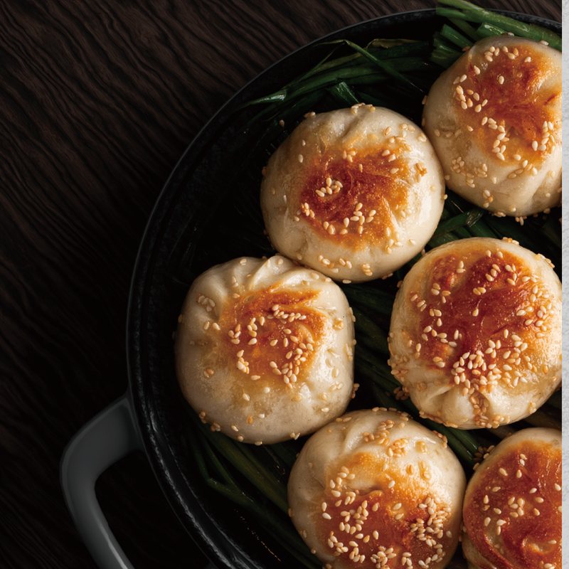 Pan-Fried Pork Bun (6 Pieces) — Sichuan Alley Bistro