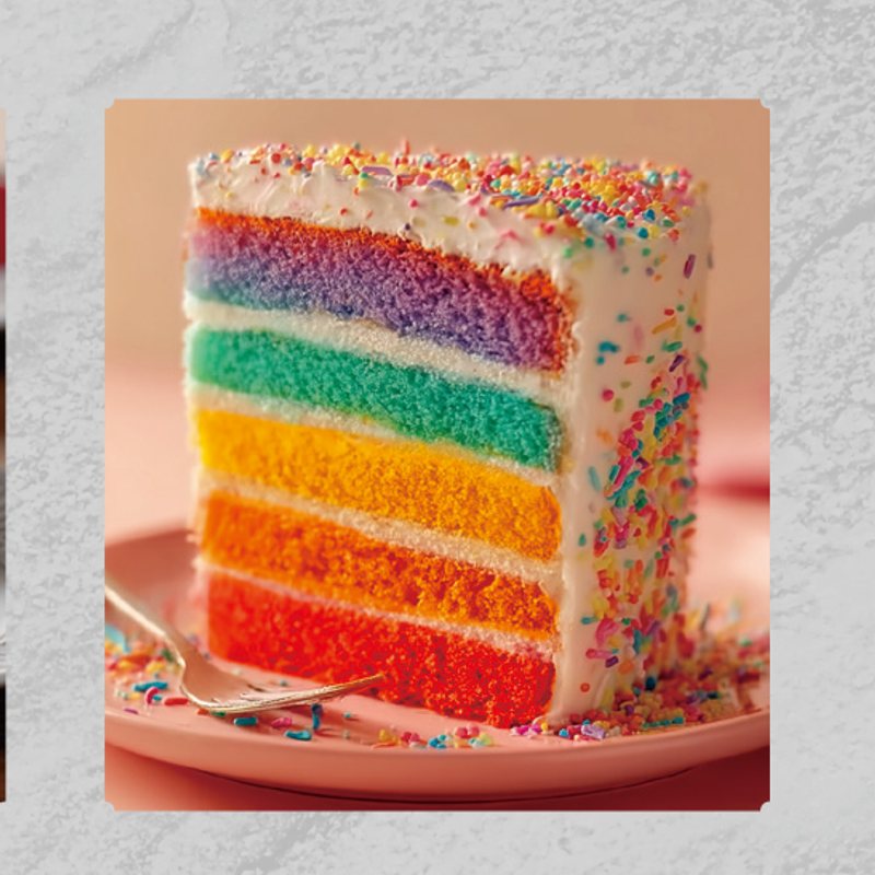 Rainbow Layer Cake — Sichuan Alley Bistro