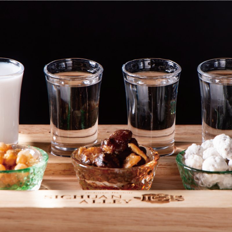 Sake Flights — Sichuan Alley Bistro