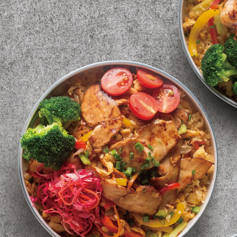 Scallion Fried Rice with Shredded Chicken — Sichuan Alley Bistro