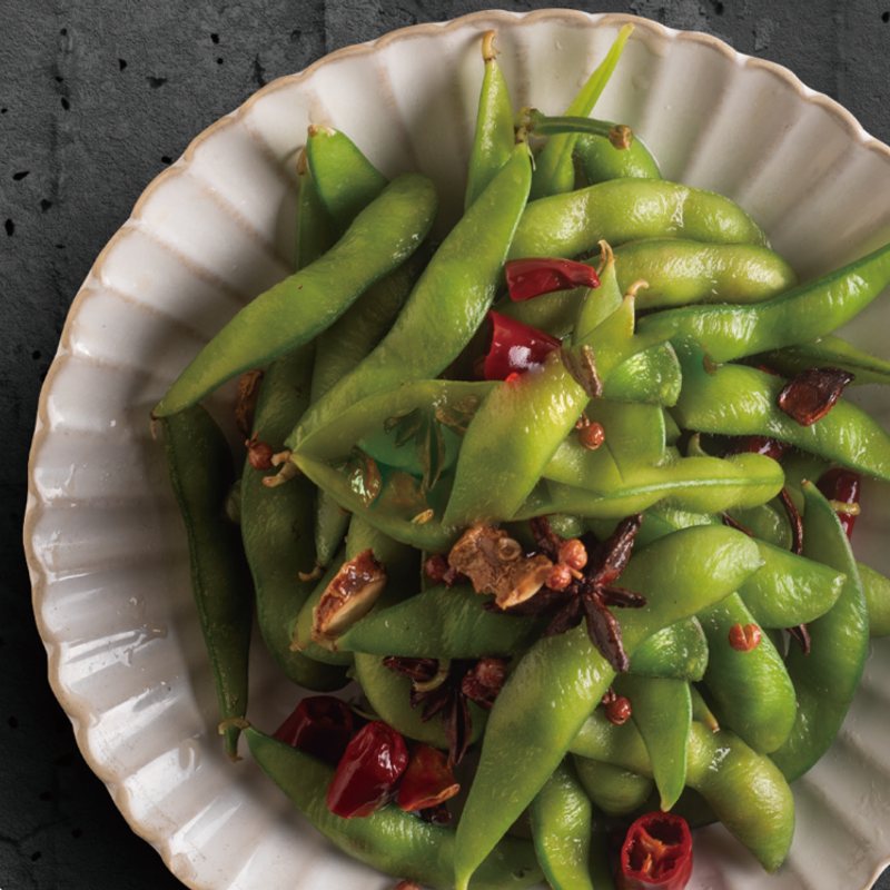 Speciality Edamame — Sichuan Alley Bistro